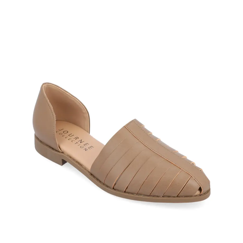 Bailarinas Anyah De Punta Puntiaguda Para Mujer De La Colección Journee - Taupe, 14,5 Cm. | 194593993433 TRG187601161