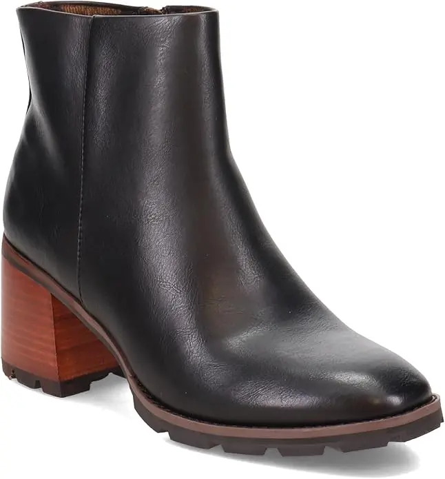 Botines De Tacón Apilado Chandler Para Mujer De Korks - Negro 8 1/2 Mediano | 192466453824 TRG187862558