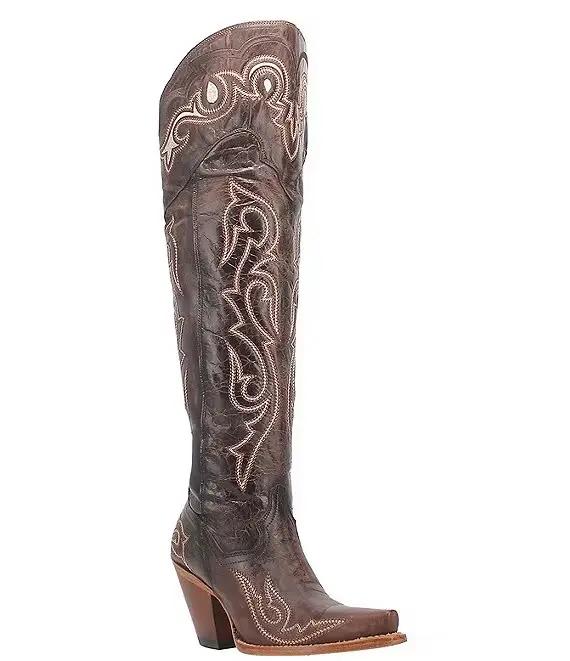 Dan Post Botas De Vaquero Kommotion Con Tacón De Bloque Para Mujer - Chocolate 10 Medium | 887520223498 TRG188361920