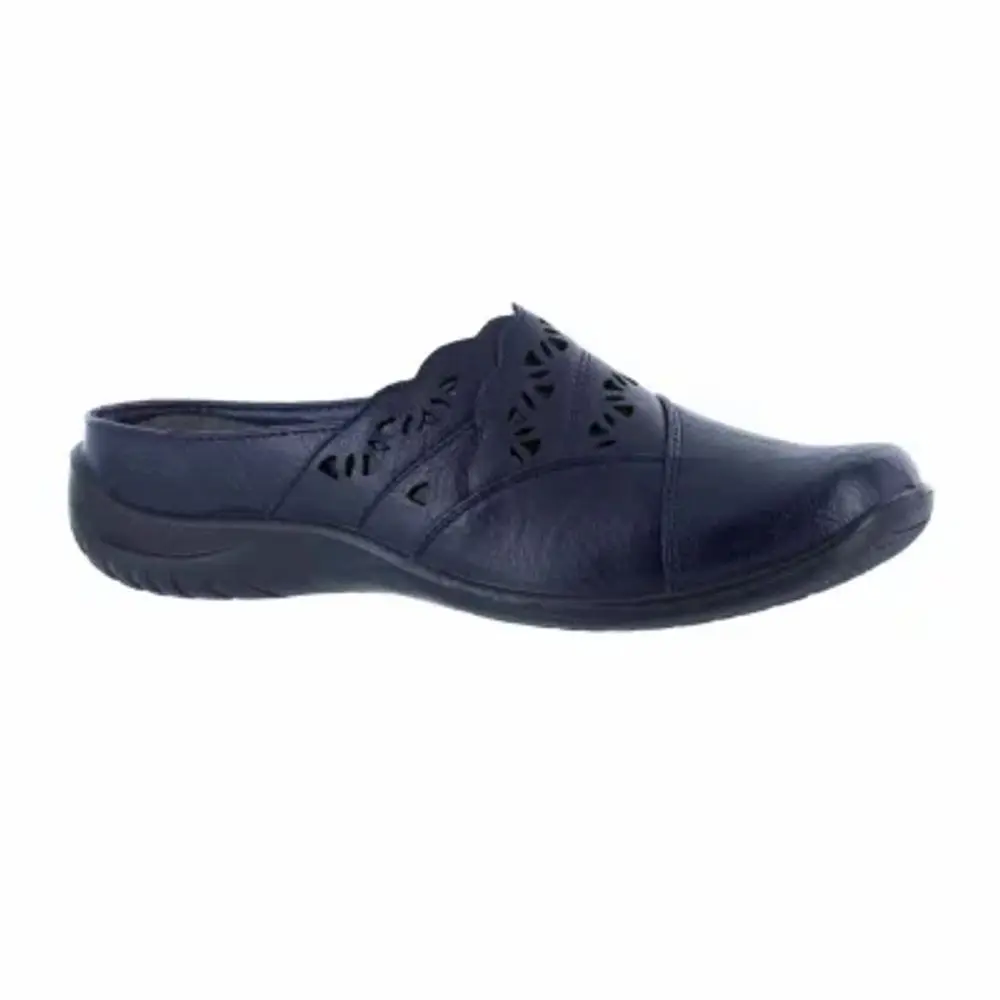 Easy Street Forever - Zapato Sin Cordones Con Punta Cuadrada Para Mujer - Azul Marino, Talla 6 1/2 Mediana |