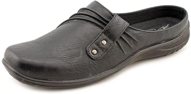 Easy Street Holly - Zapato Sin Cordones Con Punta Cuadrada Para Mujer - Negro, 7 Cm De Ancho | 885660253184 TRG188371679