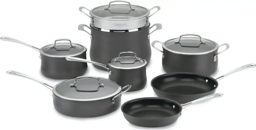 Juego De Utensilios De Cocina Cuisinart 64-13 Contour De 13 Piezas, Anodizado Duro, Gris Pizarra Oscuro | 86279031419 TRG180430955