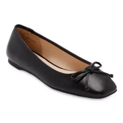 Liz Claiborne - Bailarinas Fresno Para Mujer - Negro 10 Mediano | 198272118896 TRG188377044