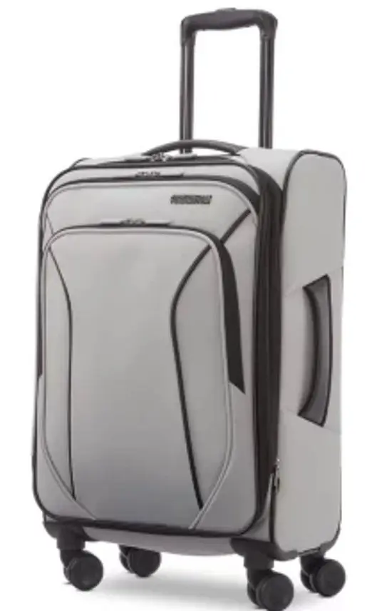 Maleta Blanda American Tourister Pirouette Nxt De 20 Pulgadas - Gris Claro | 49845310776 TRG180393298