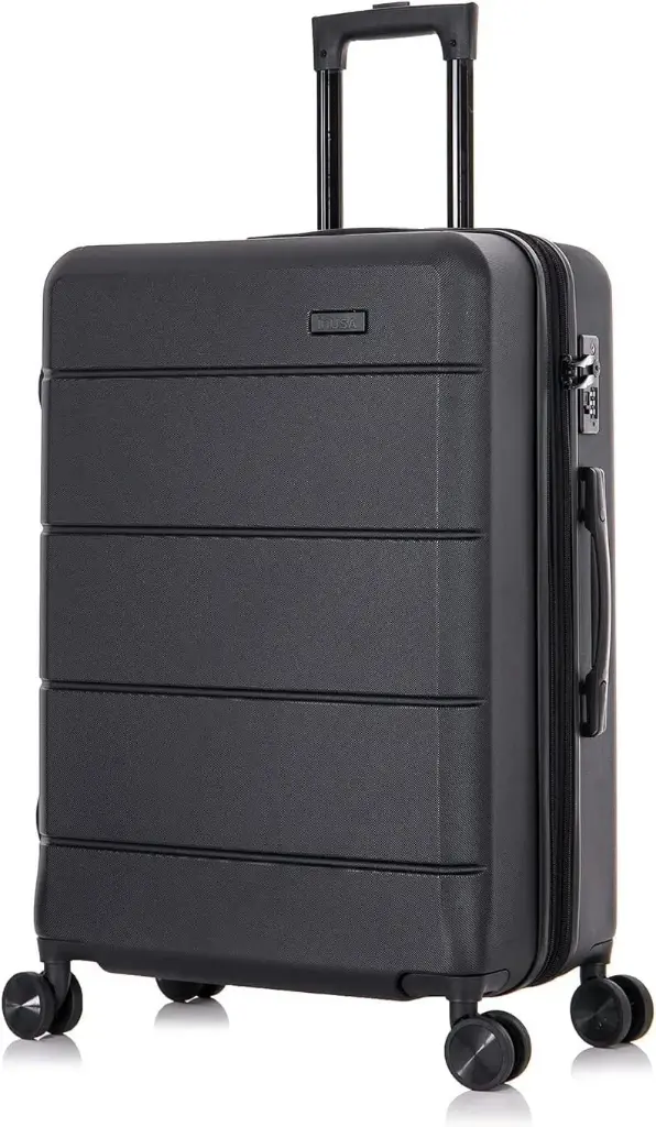 Maleta Rígida Extensible Con Ruedas Inusa Elysian De 20" - Negro - Talla Única | 810003378491 TRG181718601