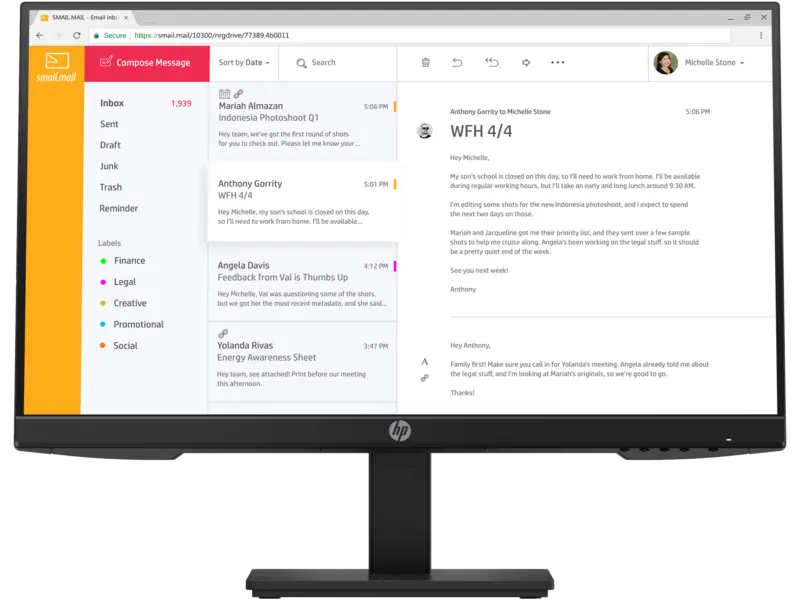 Monitor HP P24Hg4