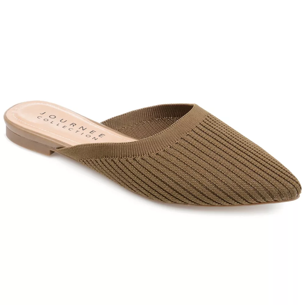 Mules Aniee Para Mujer De Journee Collection - Taupe 9 Medium | 52574910247 TRG187602978