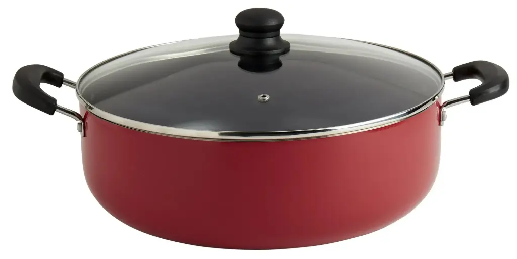 Olla Familiar Antiadherente Infuse De 10.5 Cuartos - Roja, Tamaño Único | 48552678629 48552678629