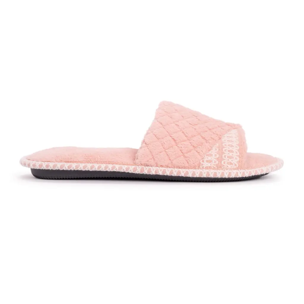 Pantuflas Con Puntera Abierta Sally Para Mujer De Muk Luks | TRG189741868