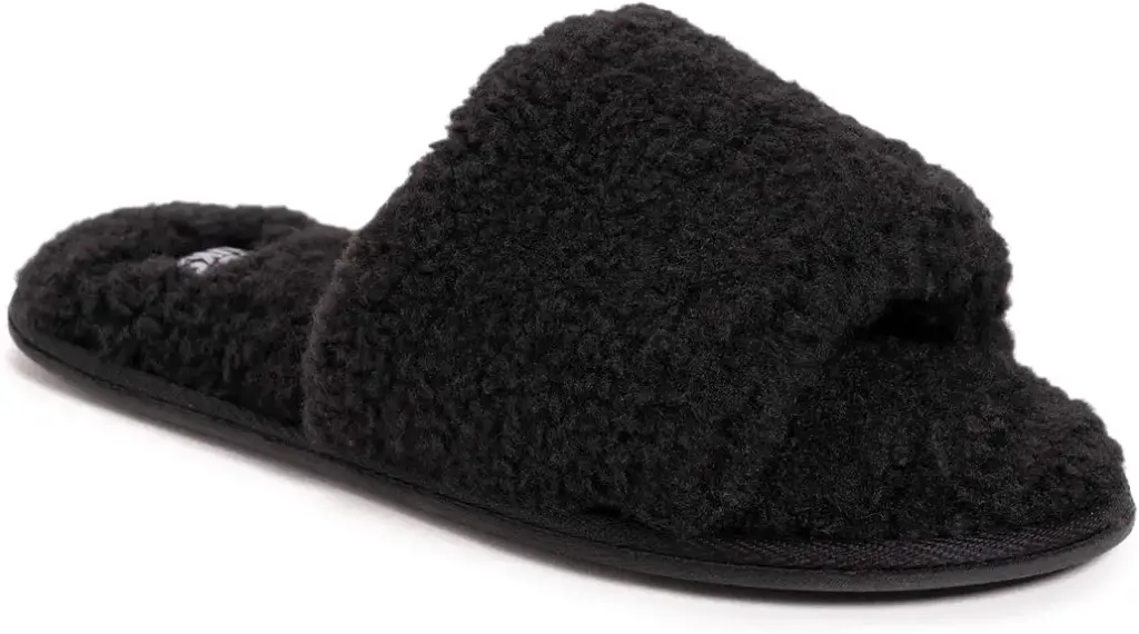Pantuflas Muk Luks Para Mujer - Ébano Mediano | TRG189264266