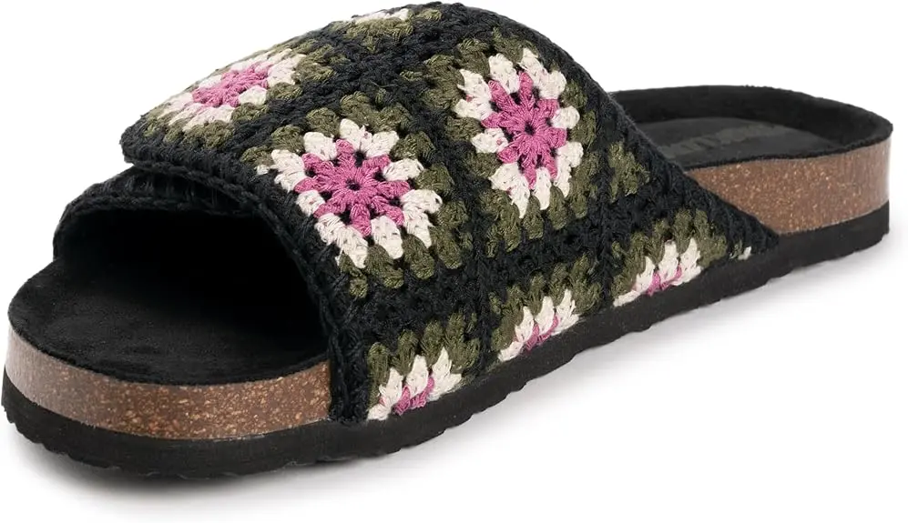 Sandalias De Crochet Gigi Para Mujer De Muk Luks - Negro 9 Mediano | 33977648913 TRG188556694