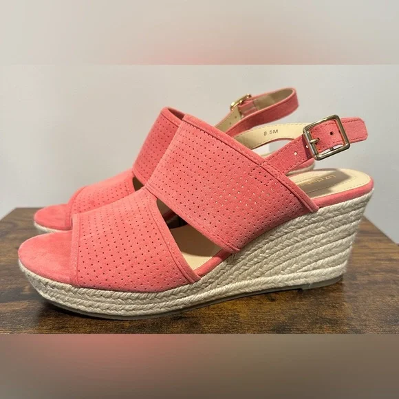 Sandalias De Cuña Hatcher Para Mujer De Liz Claiborne - Rose Garden 12 Medium | R1N00000081Vp2 TRG187862697