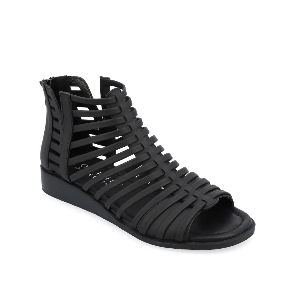 Sandalias De Gladiador Delilah Para Mujer De La Colección Journee - Negro 10 Mediano | 52574786705 TRG187861482