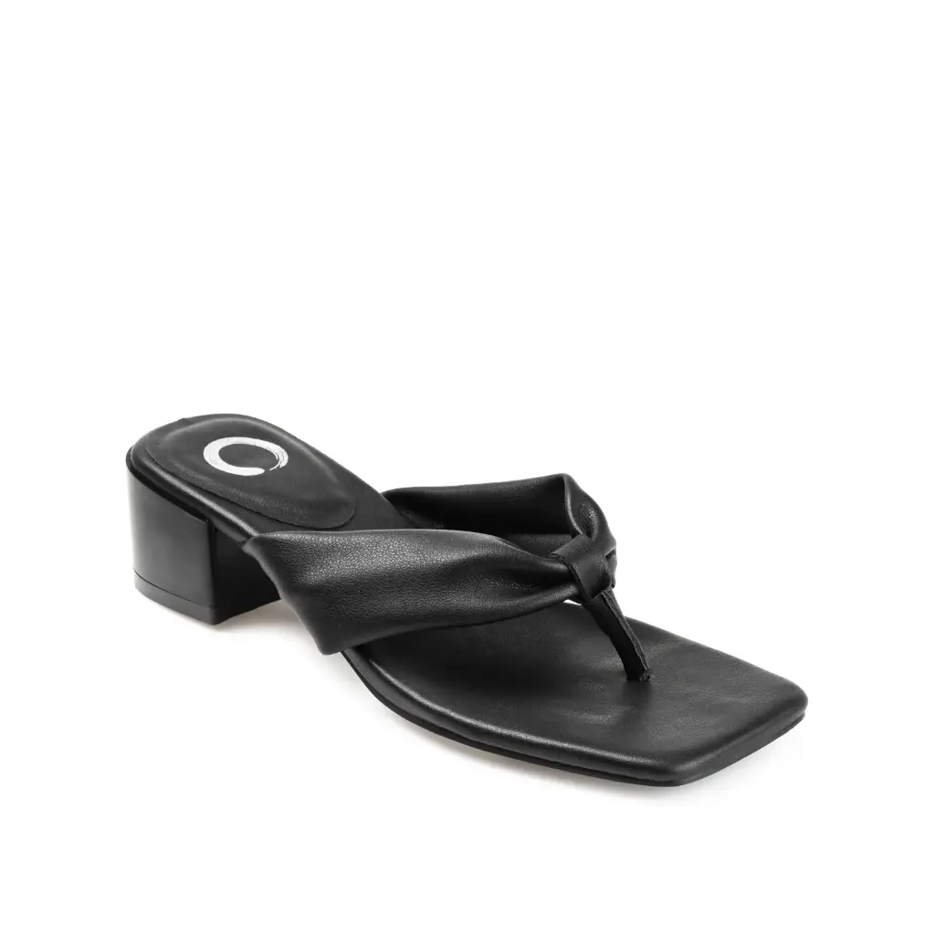 Sandalias De Tacón Seelah Para Mujer De La Colección Journee - Negro 8 Mediano | TRG185043482
