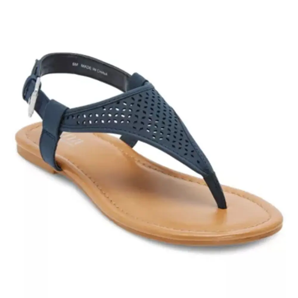 Sandalias Planas Con Tira En T Sabrina Para Mujer De A.N.A. - Azul Marino 11 Mediano | R1N0000007Tte1 TRG187798998