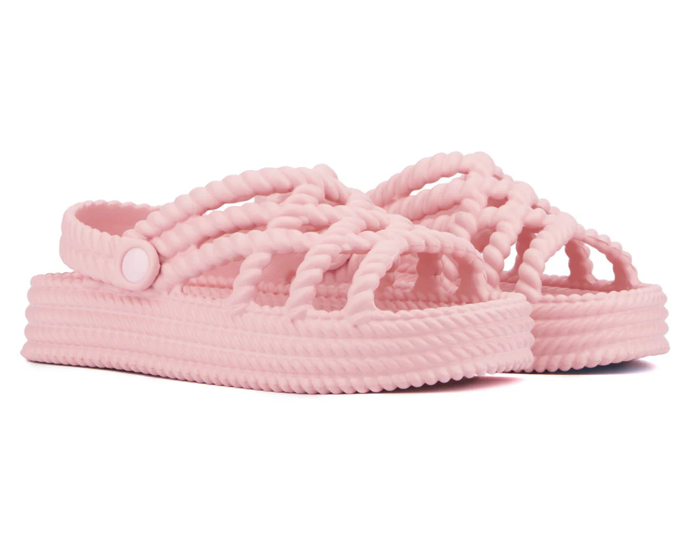 Sandalias Planas Jazzy De Olivia Miller Para Mujer - Rosa Claro 8 Mediano | 193871692563 TRG188552771