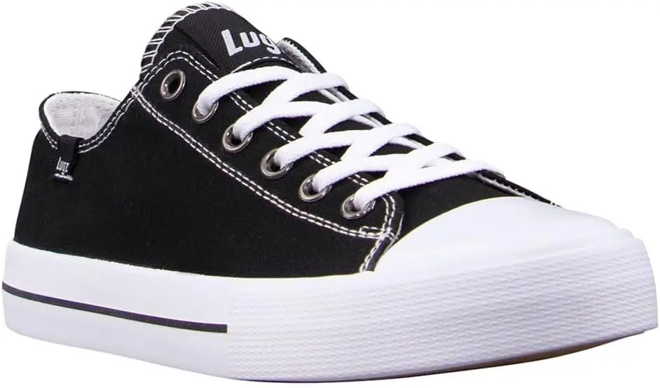 Zapatillas Lugz Stagger Lo Para Mujer - Negro Blanco Talla 6 1/2 Medianas | 737182724782 TRG187601117