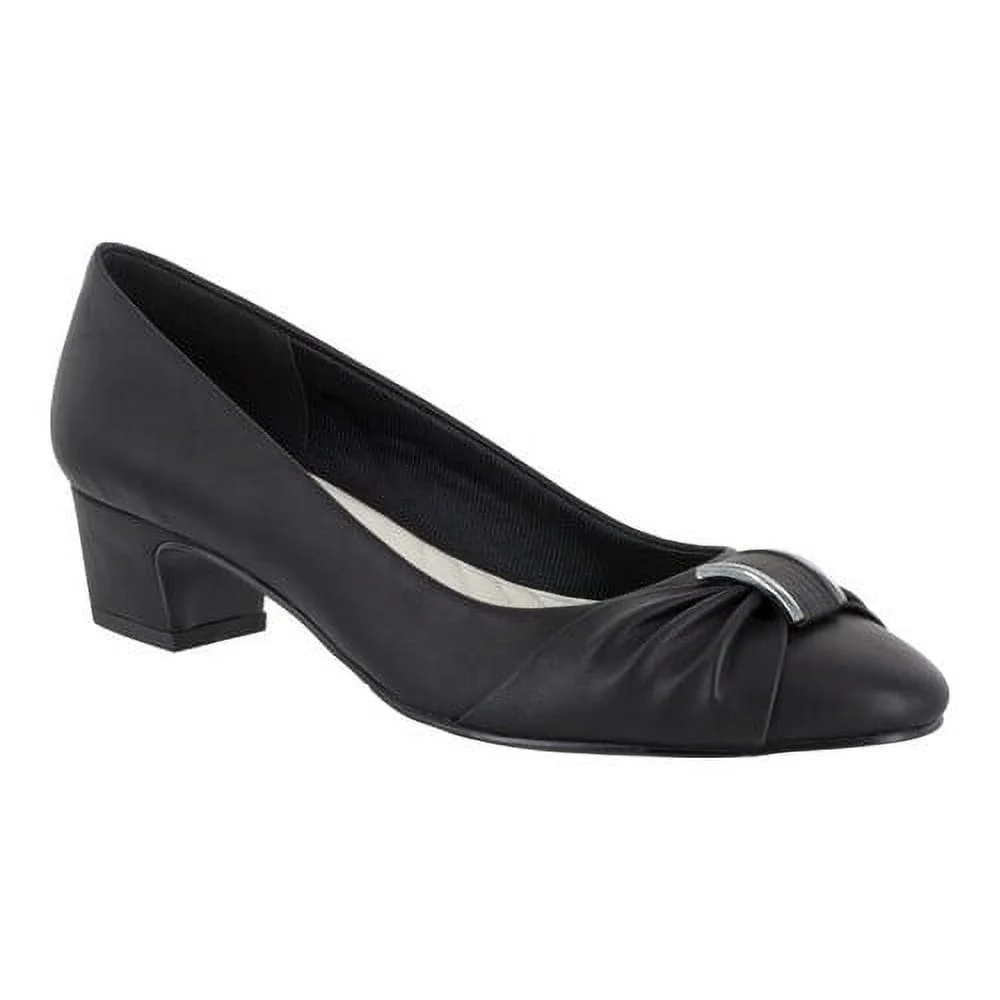 Zapatos De Tacón Cuadrado Eloise Para Mujer De Easy Street - Negro Lamy 6 1/2 Extra Ancho | TRG185044983