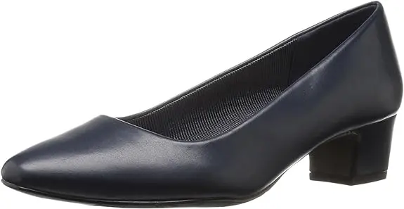 Zapatos De Tacón Cuadrado Prim De Easy Street Para Mujer - Azul Marino 7 Mediano | 886065979211 TRG188720494