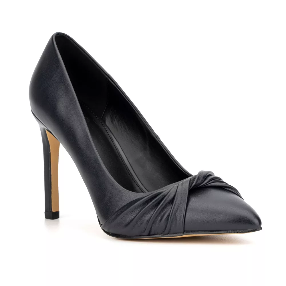 Zapatos De Tacón De Aguja Con Punta Puntiaguda Moniques De New York & Company Para Mujer - Azul Marino 10 Mediano | TRG192805590