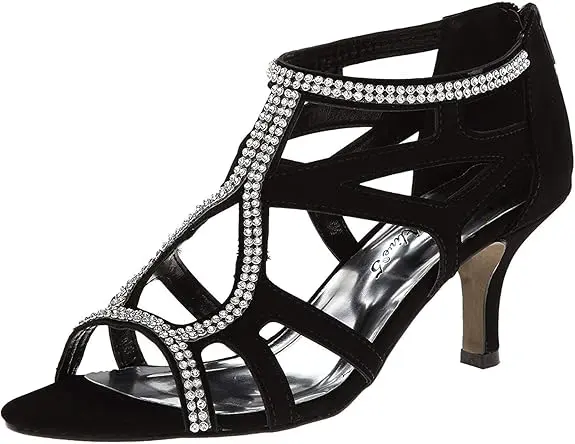Zapatos De Tacón De Aguja Easy Street Flattery Para Mujer - Black Wstones 9 1/2 Medium | 885660636901 TRG188377051