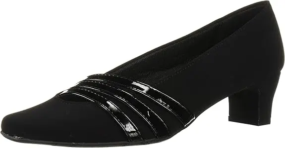 Zapatos De Tacón De Aguja Entice Para Mujer De Easy Street - Ante Negro, Talla 7 Mediana | 193073133697 TRG188556645