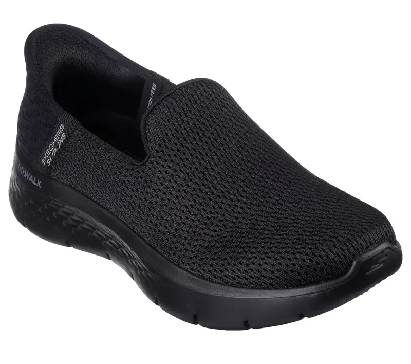 Zapatos Para Caminar Skechers Go Walk Flex Relish Sin Cordones Para Mujer - Negro 8 Mediano | 196642371810 TRG188382103