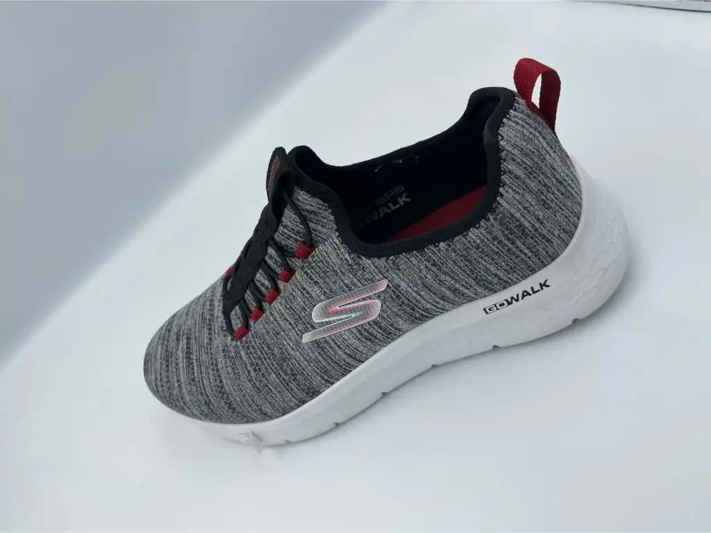 Zapatos Para Caminar Skechers Go Walk Flex Sin Cordones Para Hombre - Blanco, Negro, 7 1/2 De Ancho | TRG187981289