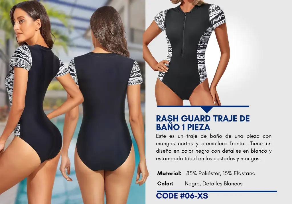 Traje de Baño Para Mujer Extra Small Elite Swim XS-06