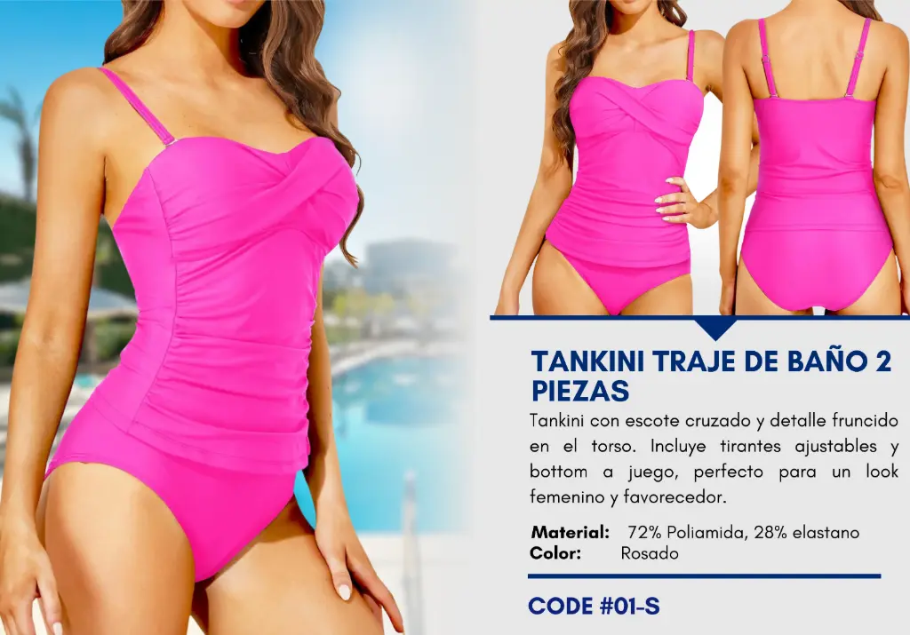Traje de Baño Para Mujer Small Elite Swim S-01
