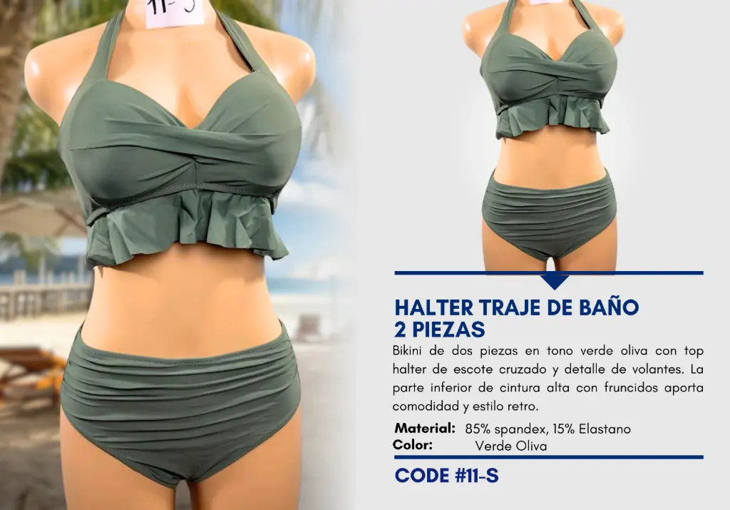 Traje de Baño Para Mujer Small Elite Swim S-11