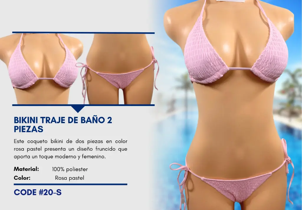 Traje de Baño Para Mujer Small Elite Swim S-20