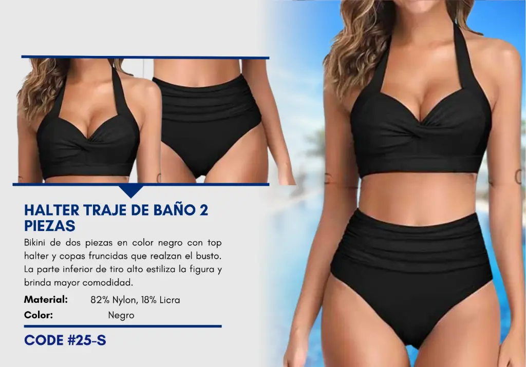 Traje de Baño Para Mujer Small Elite Swim S-25