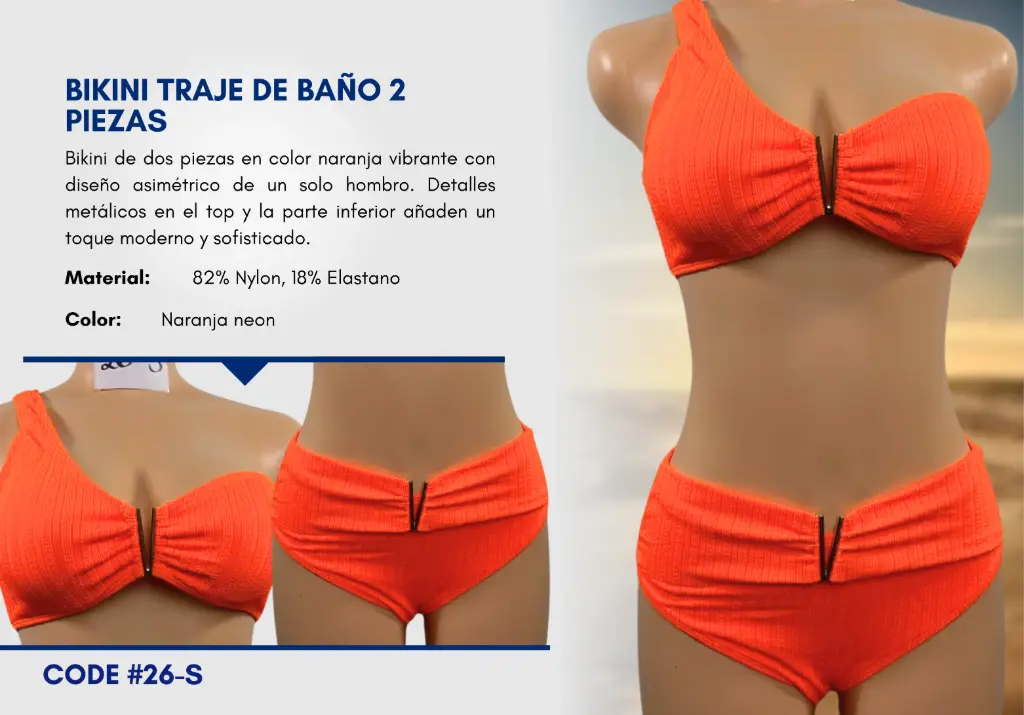 Traje de Baño Para Mujer Small Elite Swim S-26