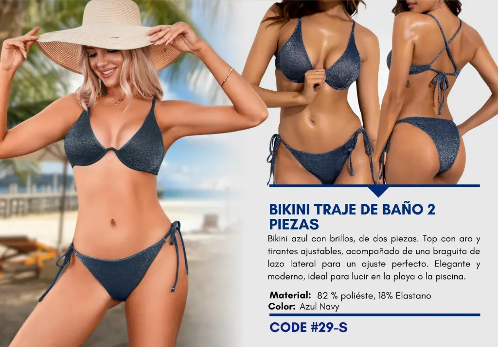 Traje de Baño Para Mujer Small Elite Swim S-29