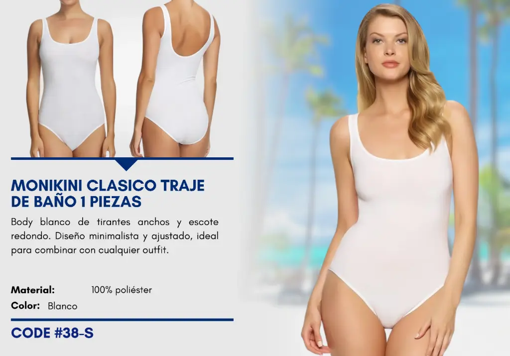 Traje de Baño Para Mujer Small Elite Swim S-38