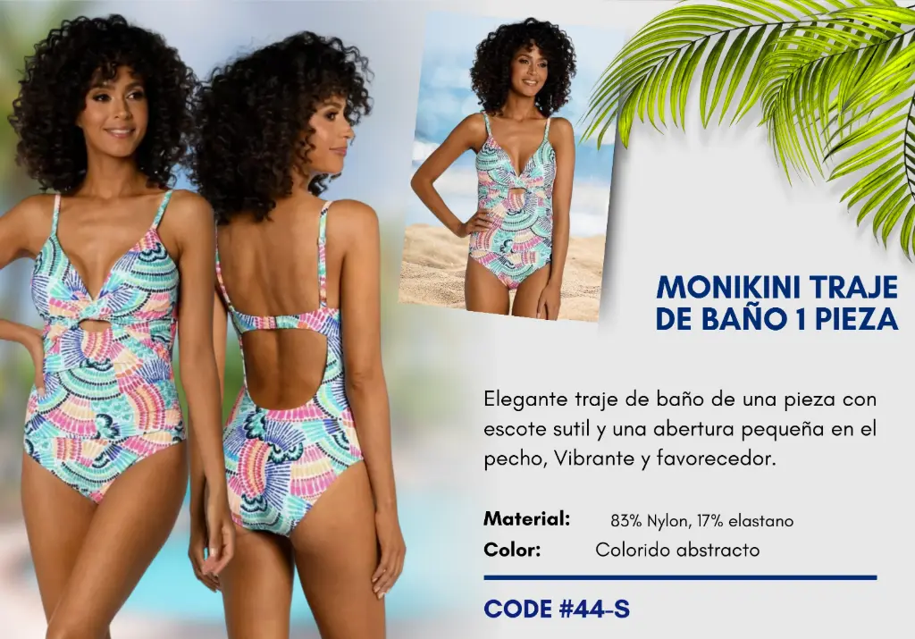 Traje de Baño Para Mujer Small Elite Swim S-44