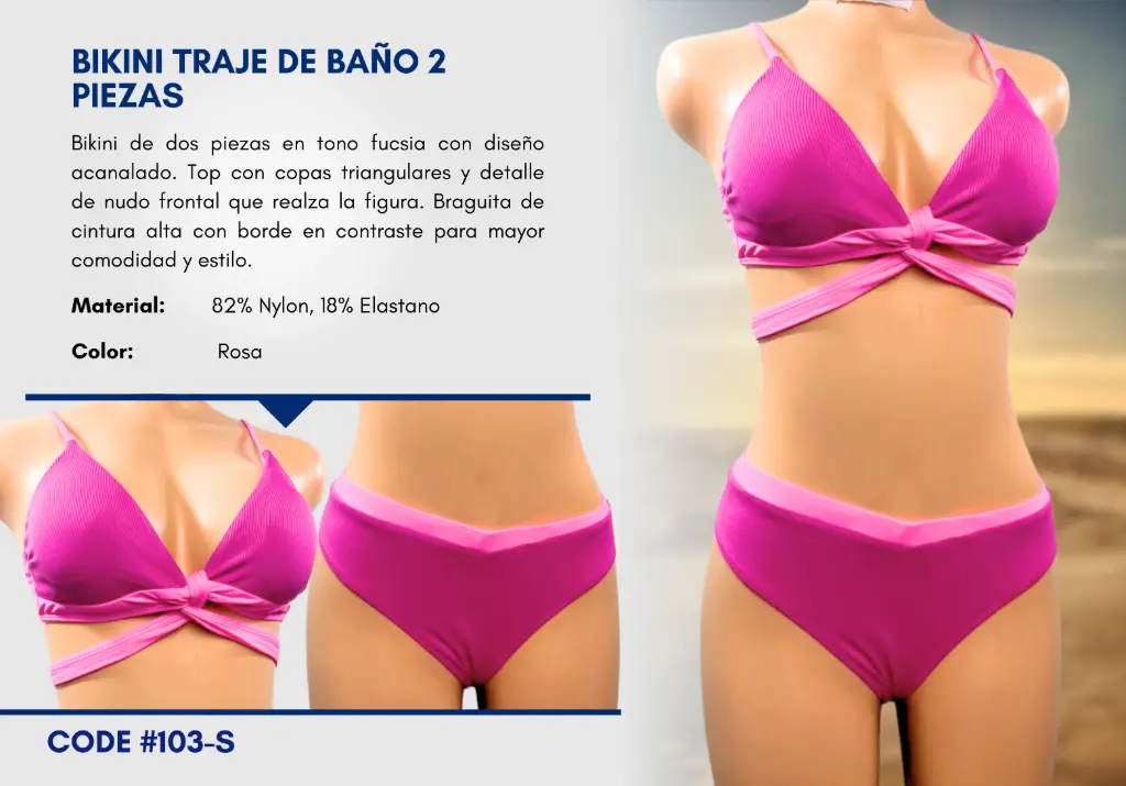 Traje de Baño Para Mujer Small Superior Swim S-103
