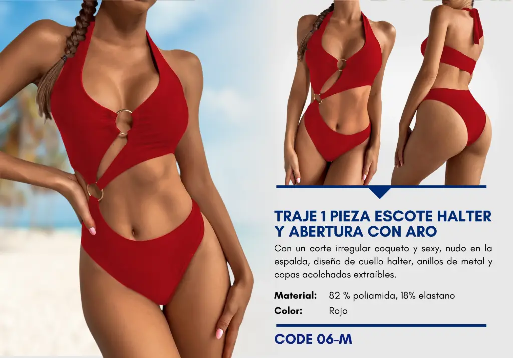 Traje de Baño Para Mujer Medium Elite Swim M-06