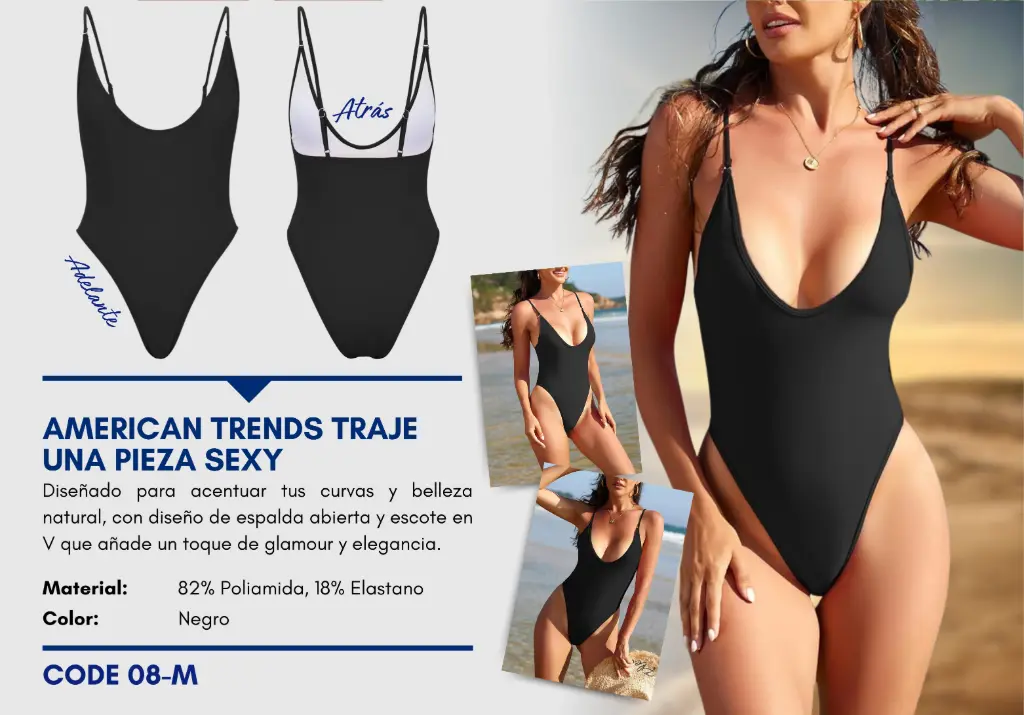 Traje de Baño Para Mujer Medium Elite Swim M-08