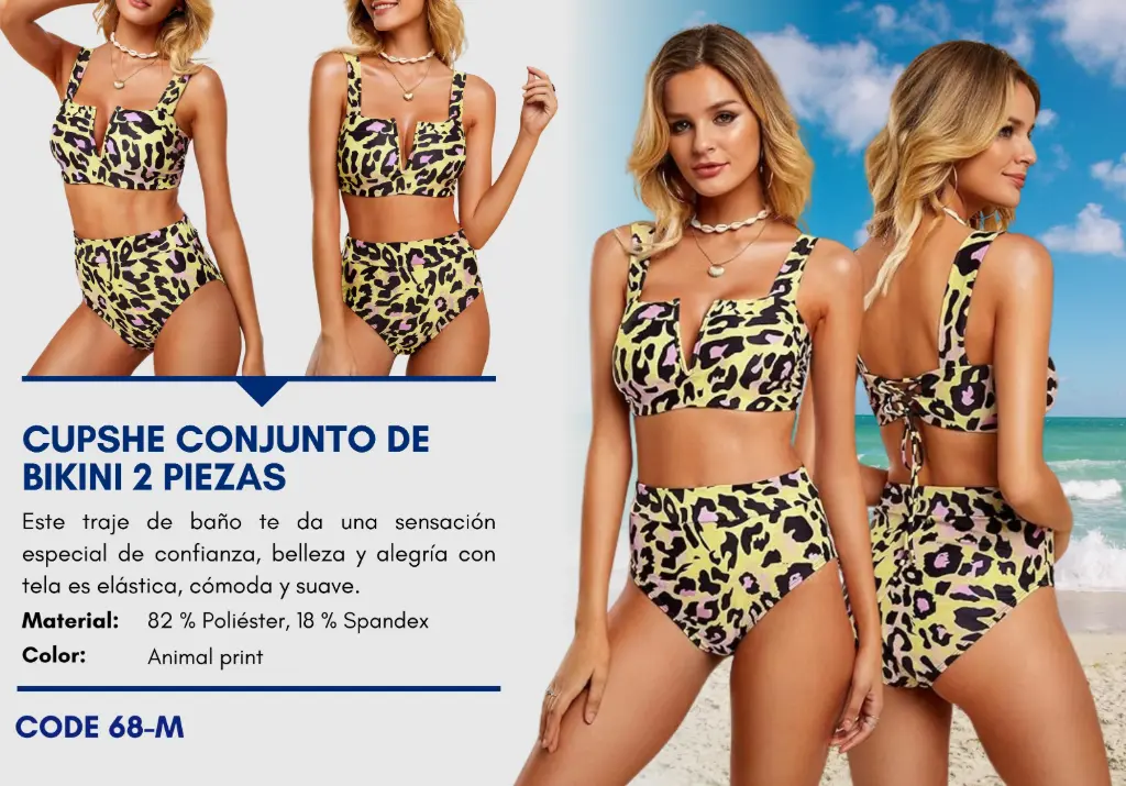Traje de Baño Para Mujer Medium Elite Swim M-68