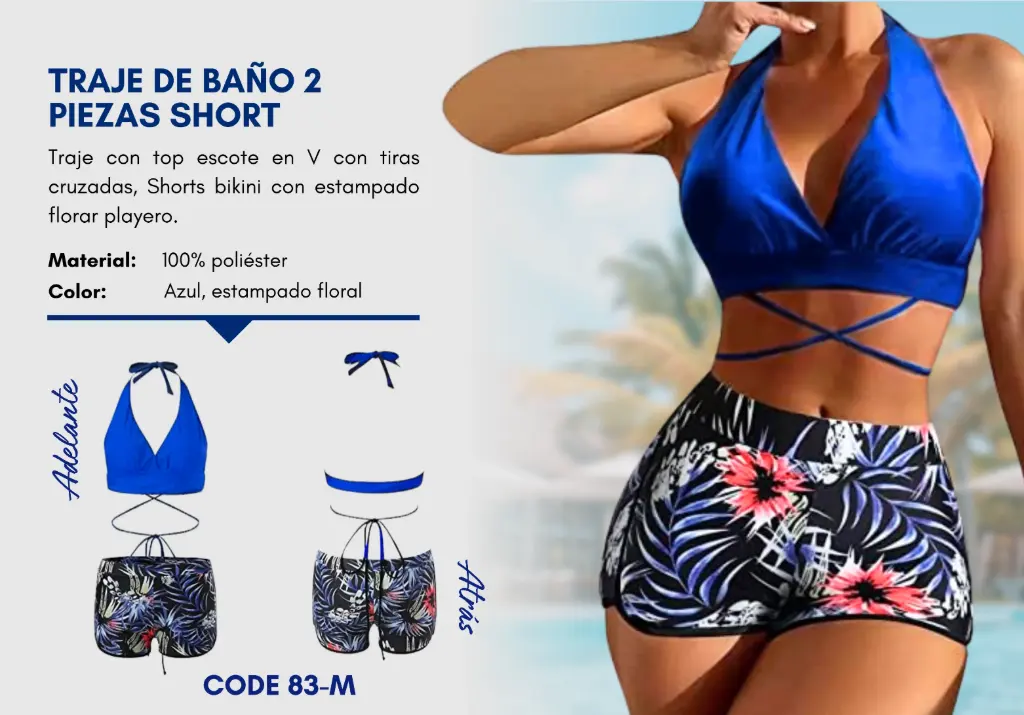 Traje de Baño Para Mujer Medium Elite Swim M-83