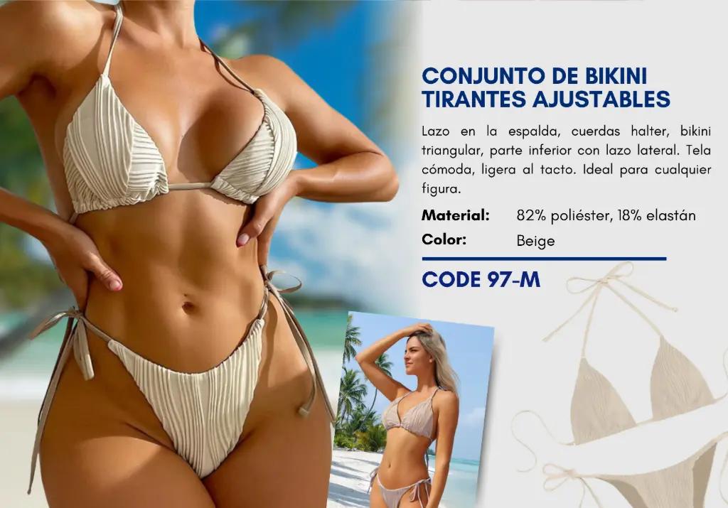 Traje de Baño Para Mujer Medium Elite Swim M-97