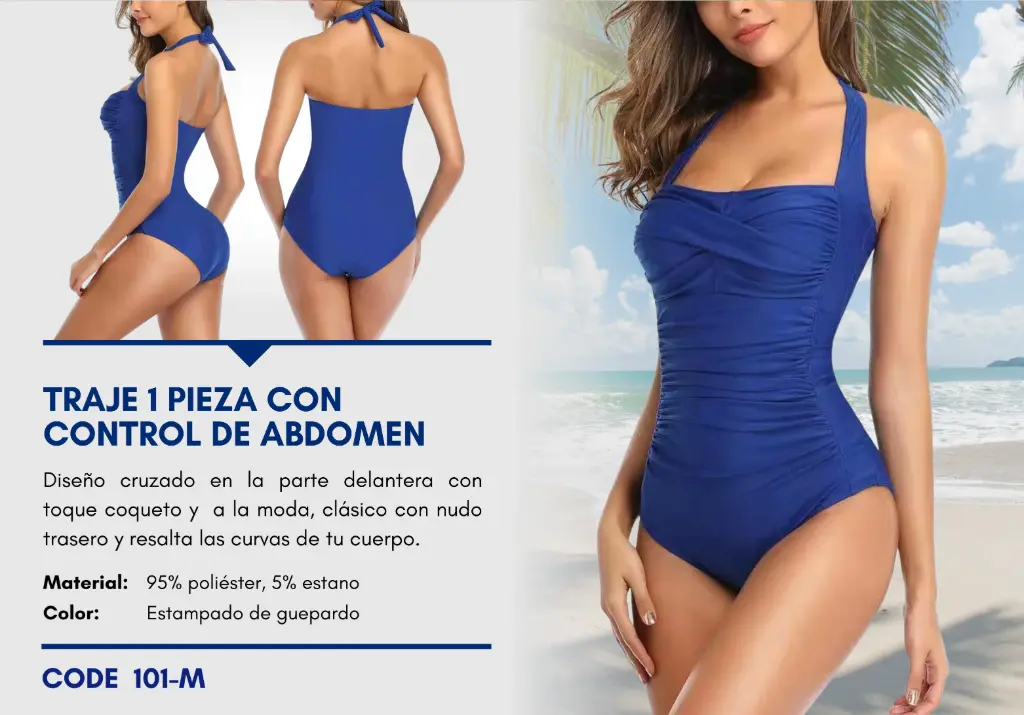 Traje de Baño Para Mujer Medium Elite Swim M-101