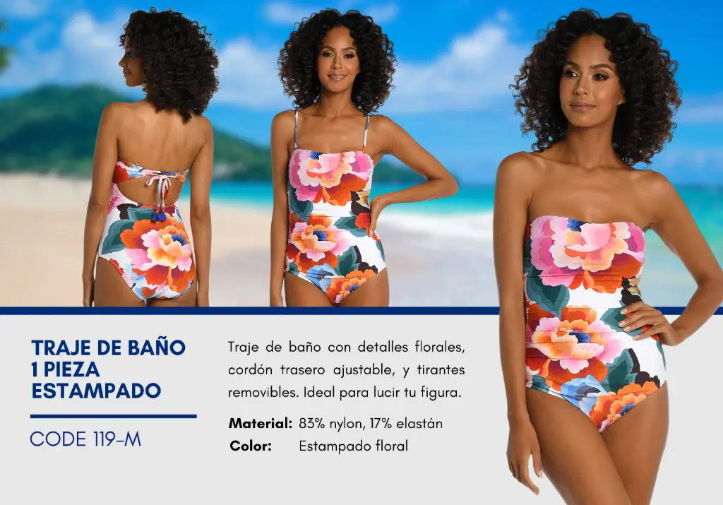 Traje de Baño Para Mujer Medium Elite Swim M-119