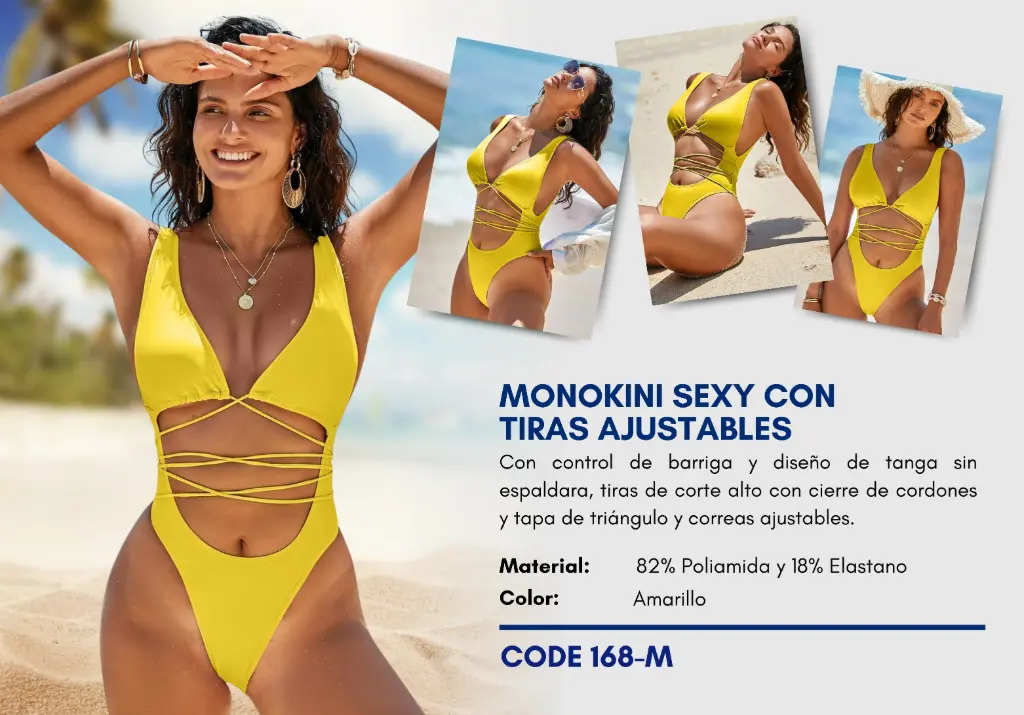 Traje de Baño Para Mujer Medium Elite Swim M-168
