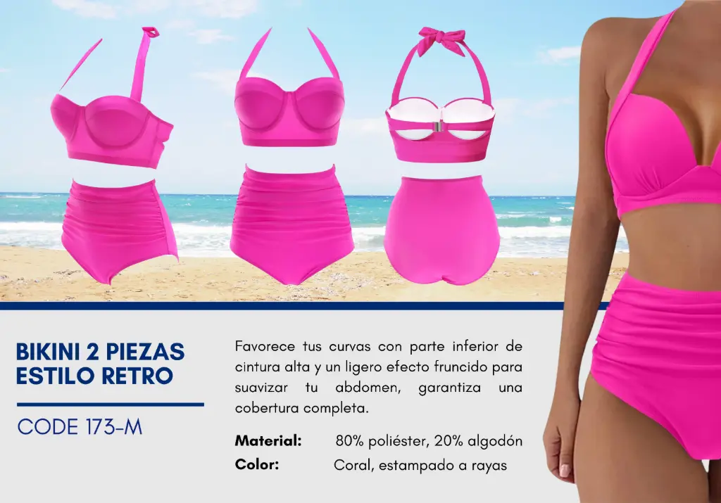Traje de Baño Para Mujer Medium Elite Swim M-173