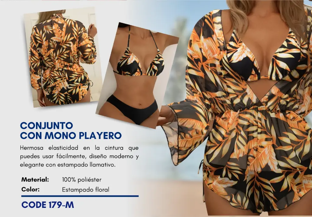 Traje de Baño Para Mujer Medium Elite Swim M-179