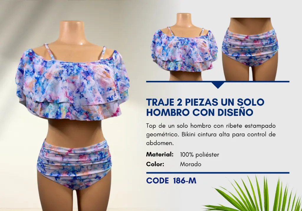 Traje de Baño Para Mujer Medium Elite Swim M-186