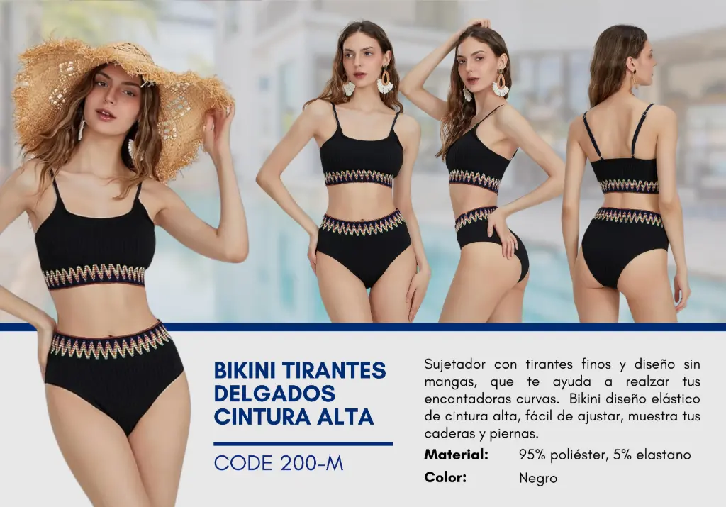Traje de Baño Para Mujer Medium Elite Swim M-200